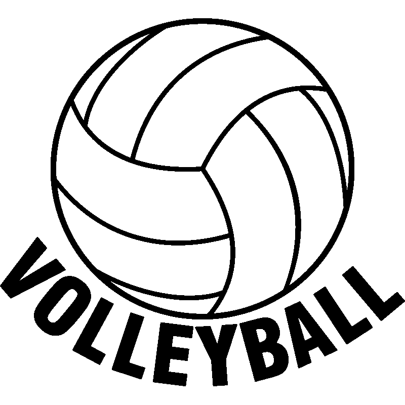 Volleyball Sticker Sport Clip art - volleyball png download - 800*800 ...