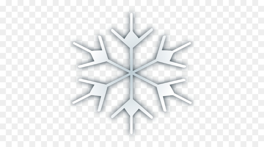 Snowflake Clip art - White snowflake pattern png download - 500*500 - Free Transparent Snowflake png Download.