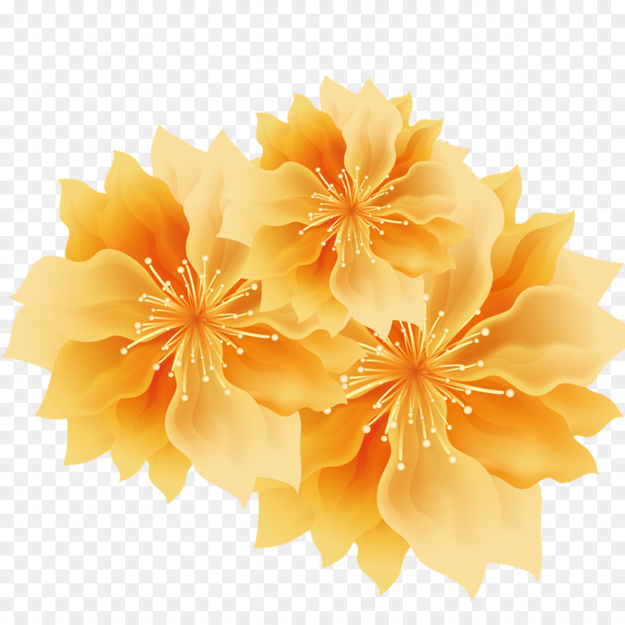 Yellow Golden Flowers Golden Flowers - Golden Flower png download - 1000*1000 - Free Transparent Yellow png Download.