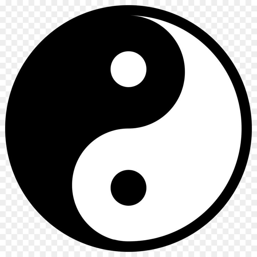 Yin and yang Symbol Clip art - Yin Yang png download - 2000*2000 - Free Transparent Yin And Yang png Download.