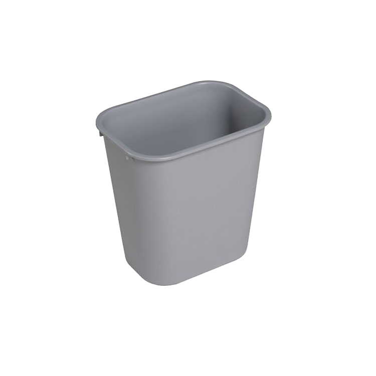Waste container Grey Plastic - Gray trash can png download - 750*750 ...