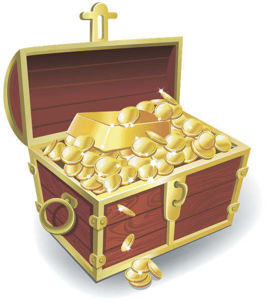 Buried treasure Gold - gold png download - 533*600 - Free Transparent ...