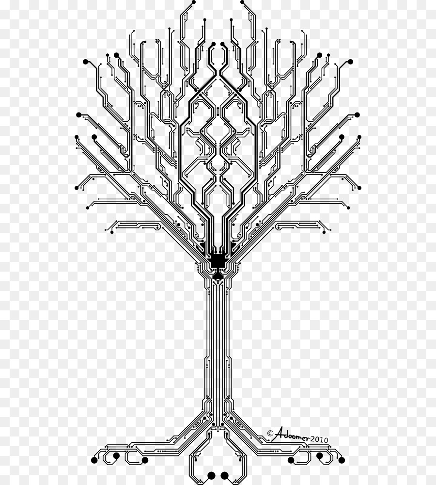 Tree of life Tattoo Clip art - double happiness png download - 592*1000 - Free Transparent Tree png Download.
