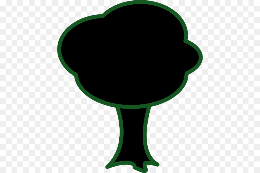 Tree Silhouette Clip art - tree png download - 504*600 - Free Transparent Tree png Download.