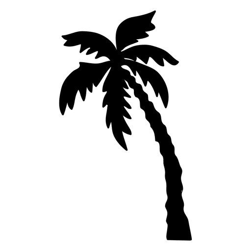 Silhouette Arecaceae Tree Drawing - tropical png download - 512*512 ...