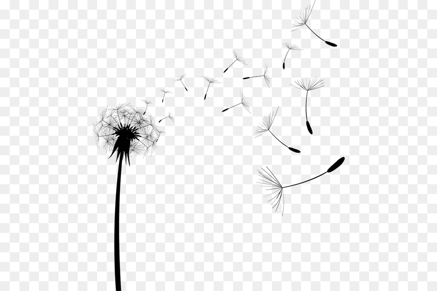 Common Dandelion Pissenlit Tattoo - others png download - 520*600 - Free Transparent Common Dandelion png Download.