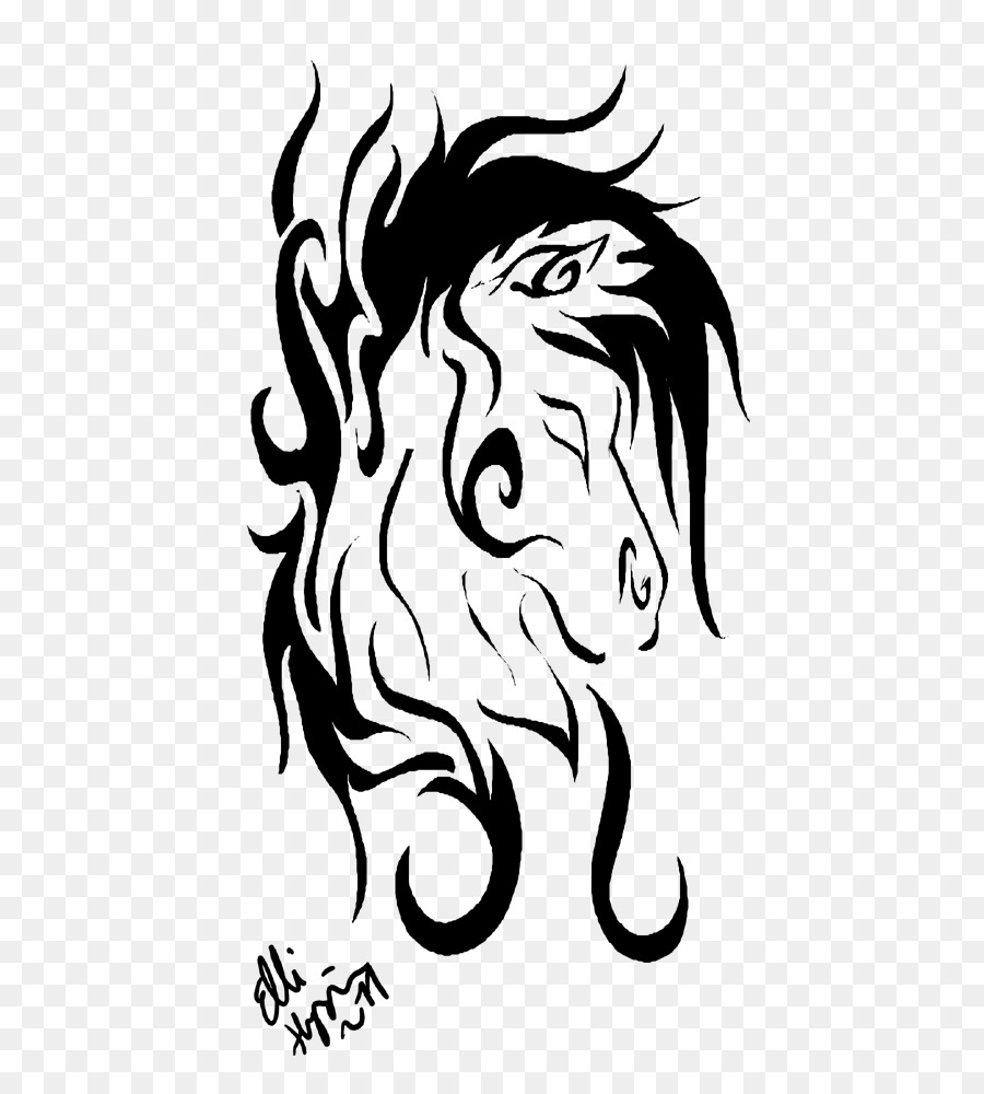 Horse Tattoo Visual arts Clip art - Horse Tattoos Pictures png download - 500*1000 - Free Transparent Horse png Download.