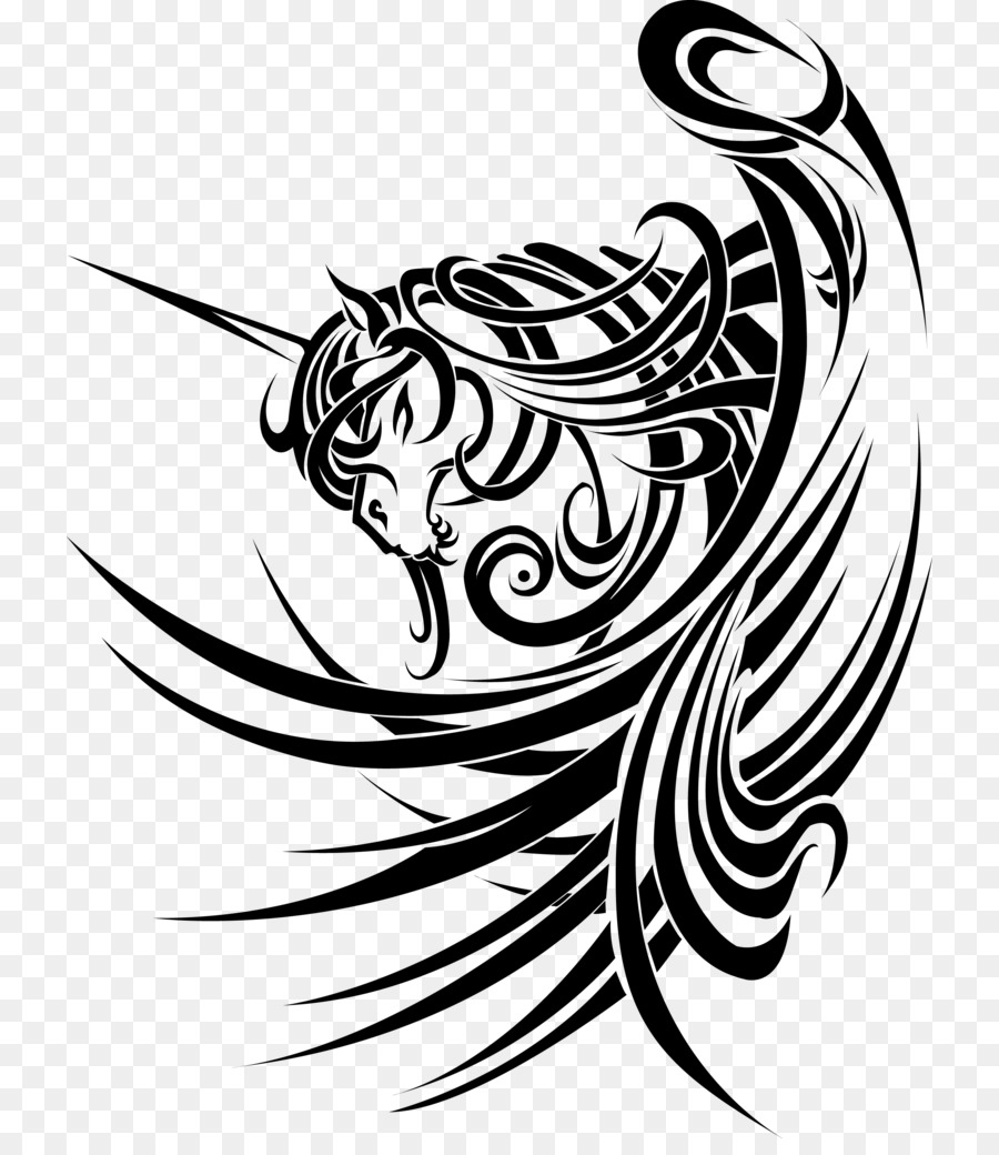 Tattoo Unicorn Horse Pegasus Tribe - unicorn head png download - 780*1025 - Free Transparent Tattoo png Download.