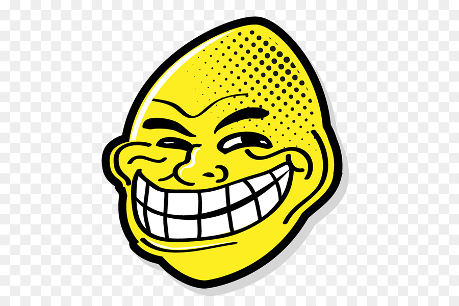 Trollface PNG transparent image download, size: 885x725px