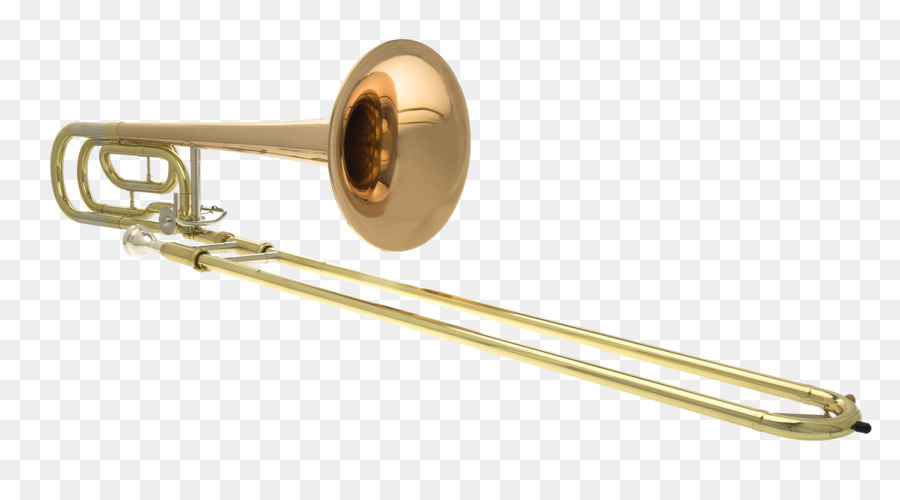 Brass Instruments Musical Instruments Trombone Trumpet Wind instrument - trombone png download - 2000*1077 - Free Transparent  png Download.
