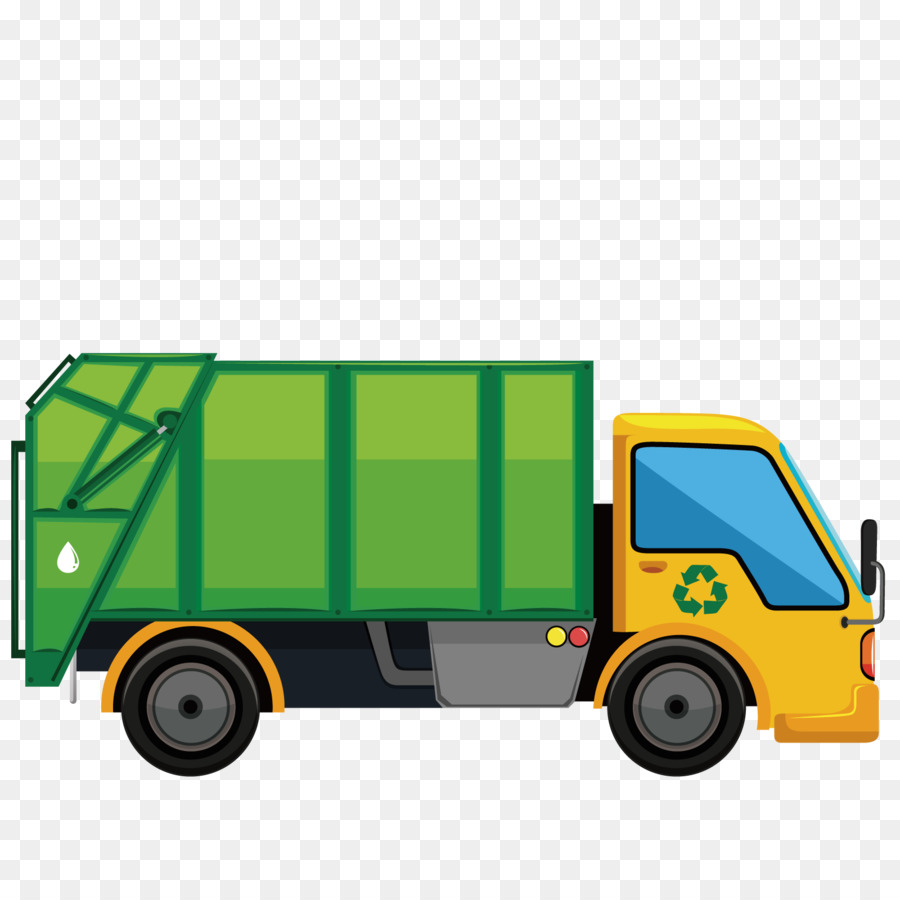 Truck Car Illustration - Vector garbage truck png download - 1600*1600 - Free Transparent Truck png Download.