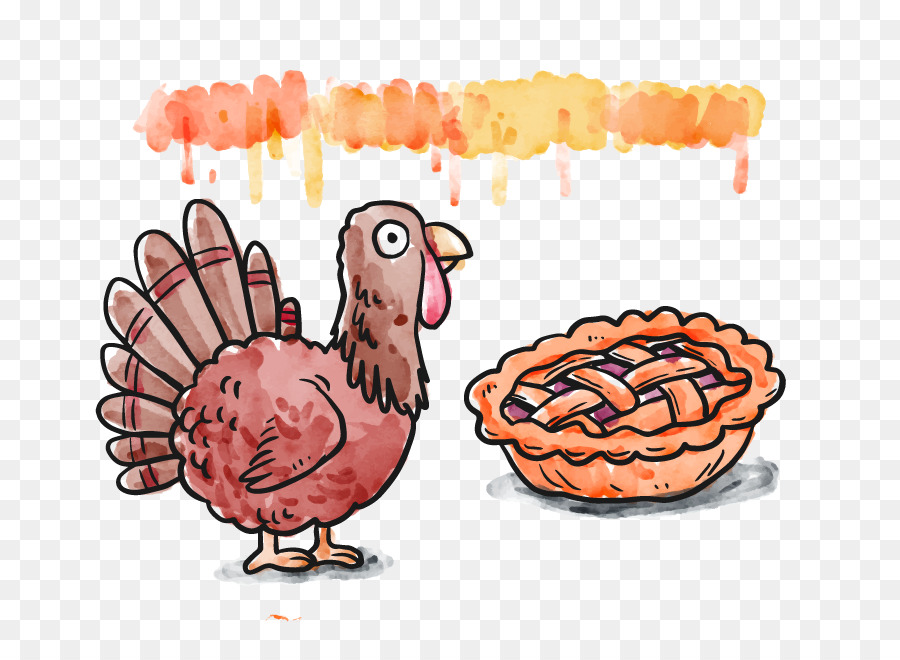 Turkey Thanksgiving Illustration - Thanksgiving food vector png download - 800*649 - Free Transparent Turkey png Download.