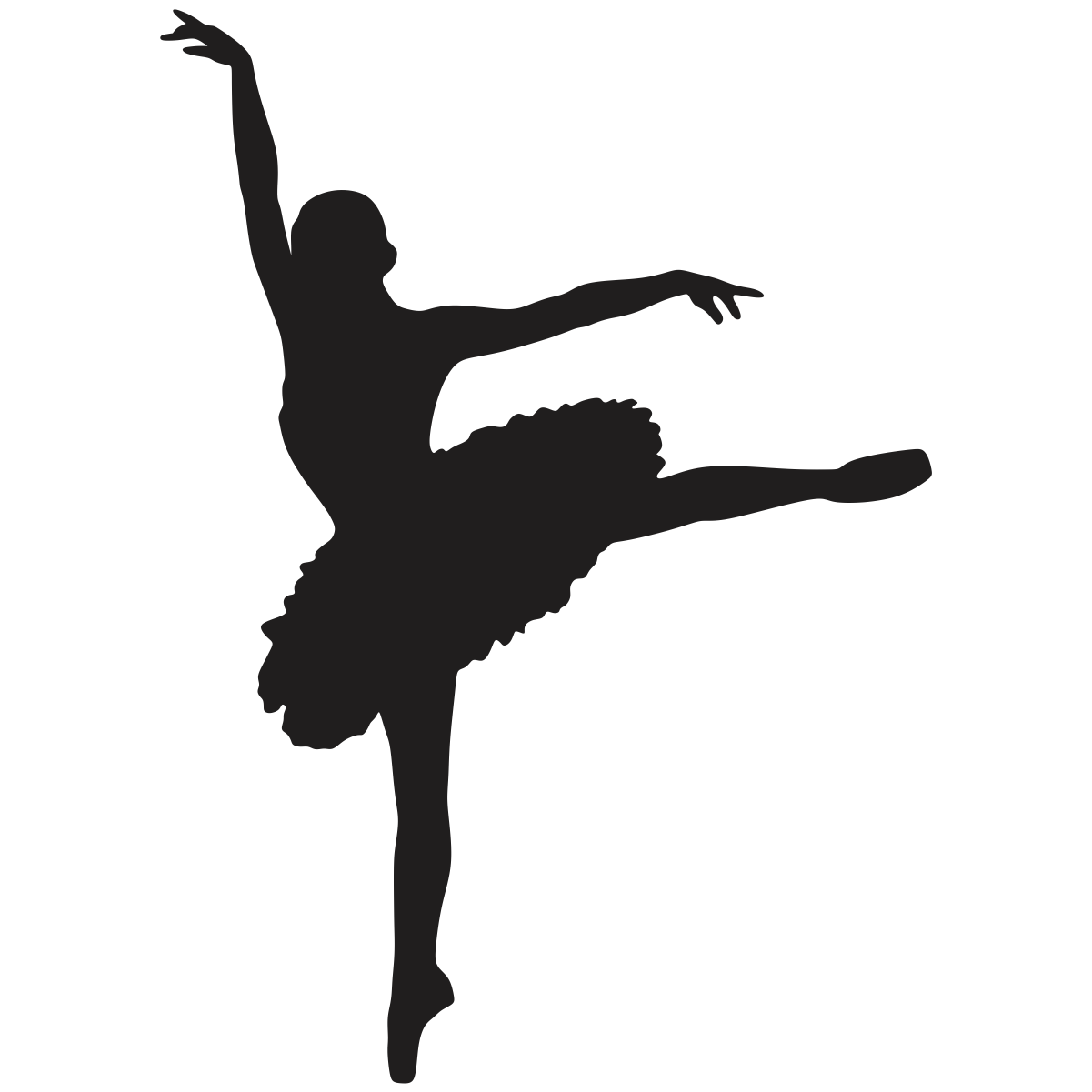 Ballet Dancer Silhouette Clip art - ballet png download - 1201*1201 ...