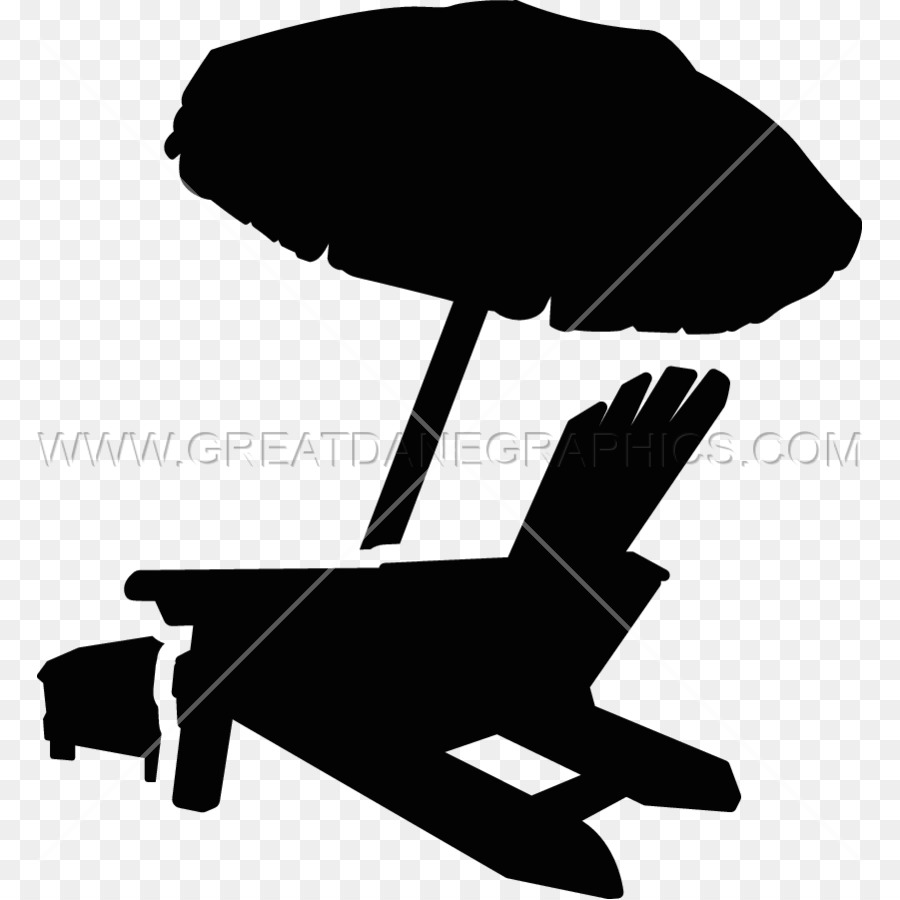 Silhouette Chair Clip art - beach umbrella png download - 825*899 - Free Transparent Silhouette png Download.
