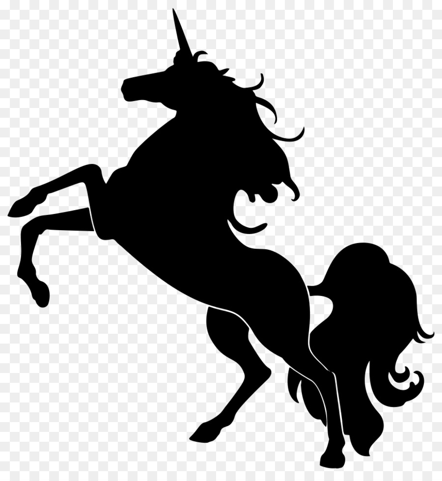 Silhouette Unicorn Horse Clip art - Silhouette png download - 927*1000 - Free Transparent Silhouette png Download.