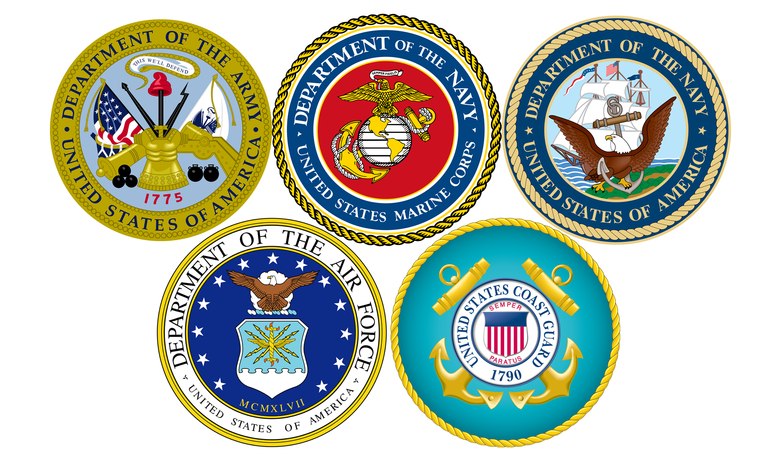 Us Military Logos Vector At Getdrawings Free Download - Riset