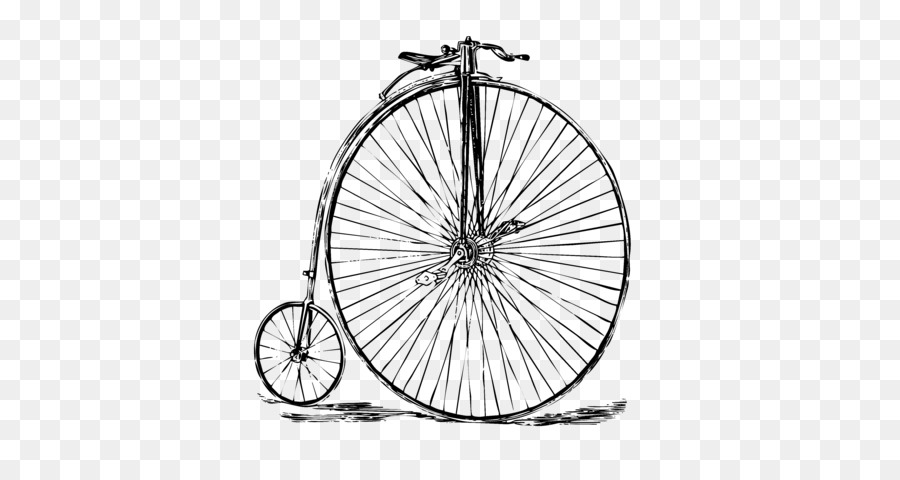Penny-farthing Bicycle Art bike - Bicycle Vintage png download - 600*480 - Free Transparent Pennyfarthing png Download.