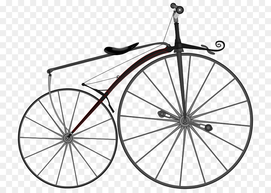 Bicycle Cycling Boneshaker Velocipede Clip art - Vintage Travel Cliparts png download - 800*636 - Free Transparent Bicycle png Download.