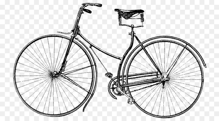 Bicycle Cycling Drawing Clip art - vintage cyclist png download - 800*500 - Free Transparent Bicycle png Download.