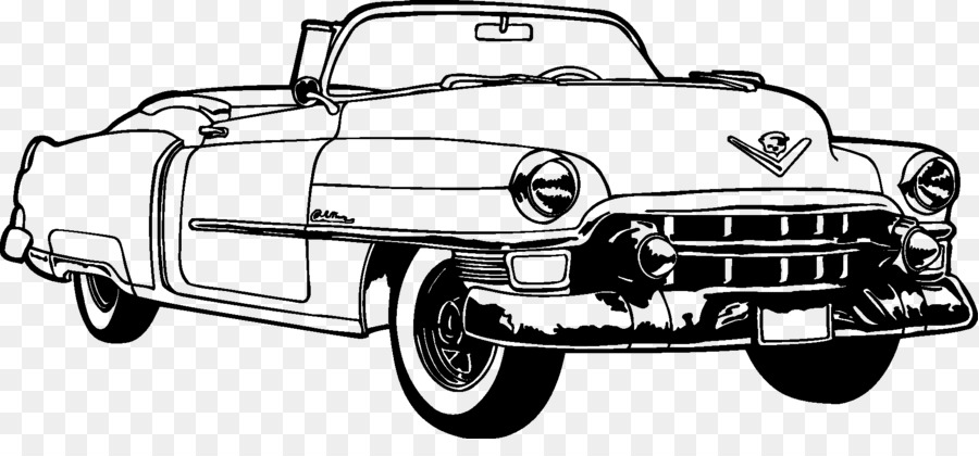 Cadillac Series 62 Vintage car Cadillac Escalade - car silhouette png download - 1838*826 - Free Transparent Cadillac png Download.