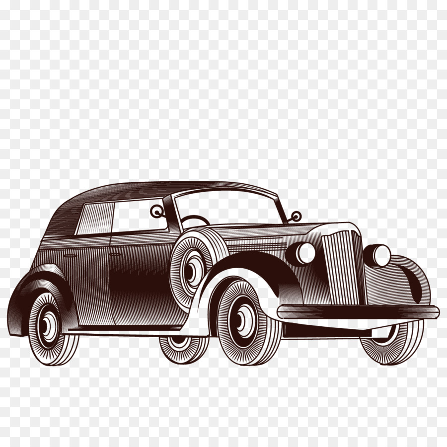 Vintage car Clip art - Vector vintage car png download - 1200*1200 - Free Transparent Car png Download.