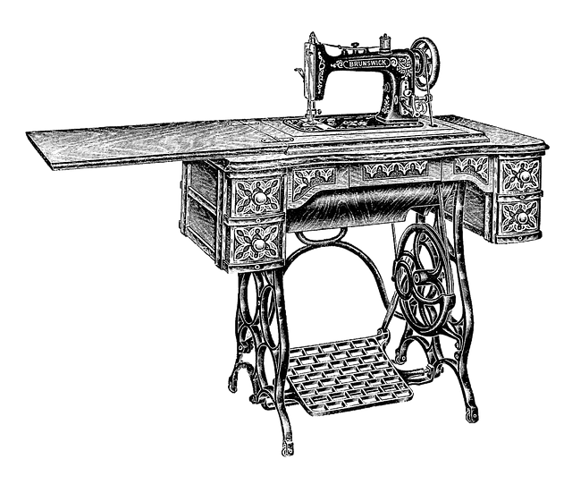 Sewing Machines Treadle Clip art - Vintage sewing machine png download ...
