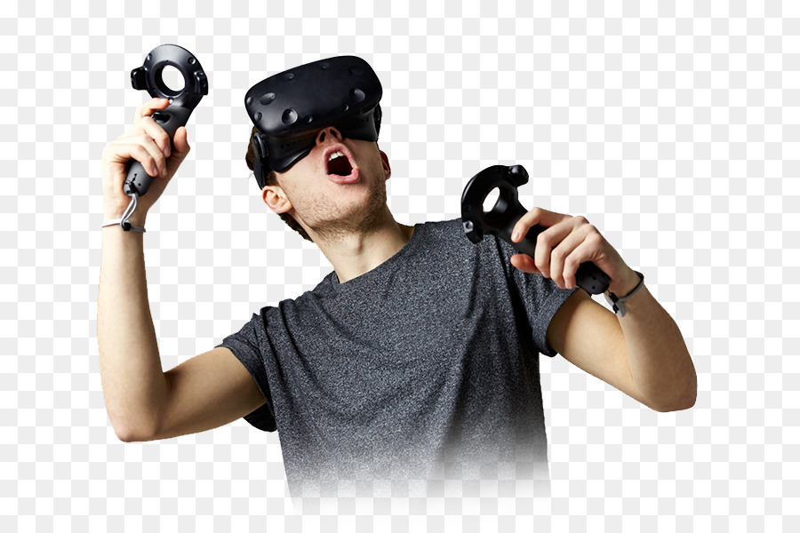 Virtual reality headset HTC Vive Oculus Rift PlayStation VR - Reality png download - 715*595 - Free Transparent Virtual Reality Headset png Download.