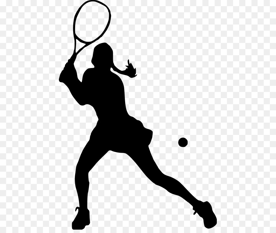 Clip art Tennis Girl Wimbledon Sports - grand slam png sports tournaments png download - 515*749 - Free Transparent Tennis png Download.