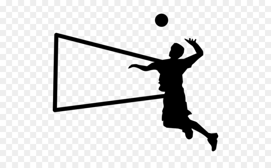 Volleyball jump serve Clip art Sports - volleyball png download - 550*550 - Free Transparent Volleyball png Download.
