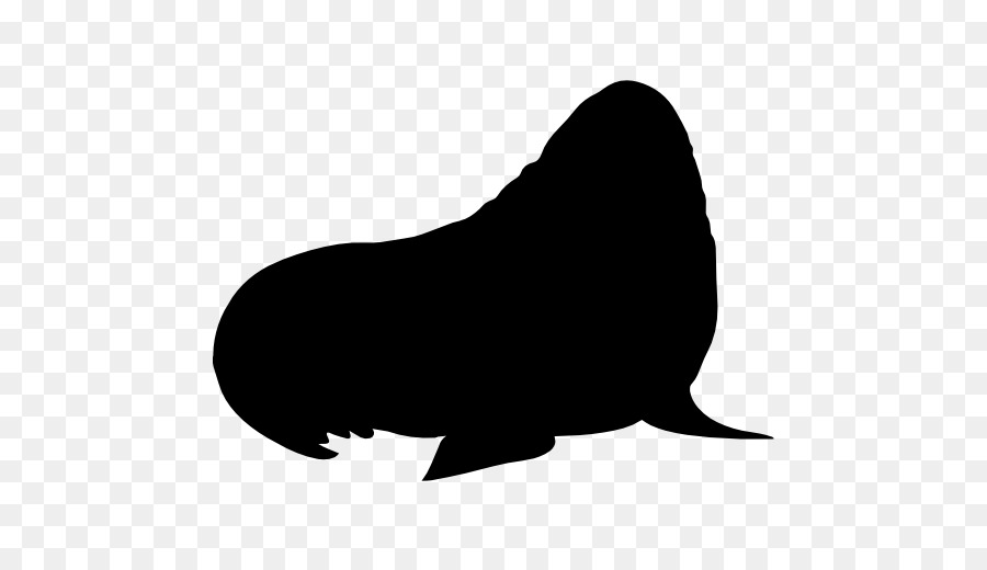 Walrus Silhouette Animal - walrus png download - 512*512 - Free Transparent Walrus png Download.