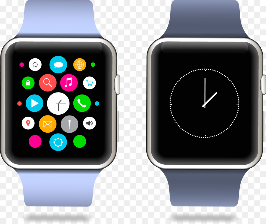 Apple Watch Smartwatch - Vector realistic smart watch png download - 2202*1855 - Free Transparent Apple Watch png Download.