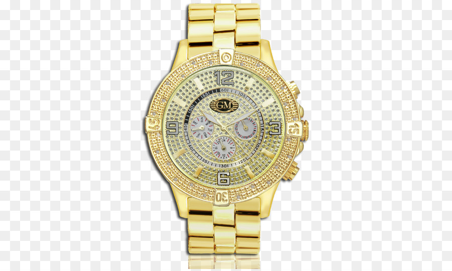 Skeleton watch Bling-bling Gold Diamond - watch png download - 536*536 - Free Transparent Watch png Download.