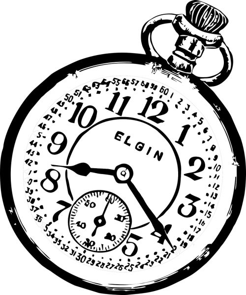 Clip art Pocket watch Openclipart - watch png download - 500*600 - Free  Transparent Pocket Watch png Download. - Clip Art Library