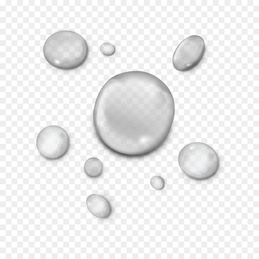 Drop Water Transparency and translucency - Vector realistic water droplets png download - 1200*1200 - Free Transparent Drop png Download.
