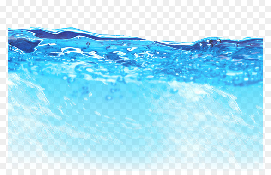 Seawater Drop Blue - Blue water png download - 850*567 - Free Transparent Water png Download.