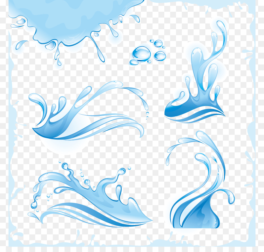 Water Wave Splash Drop - Waves waves vector material png download - 842*842 - Free Transparent Water png Download.