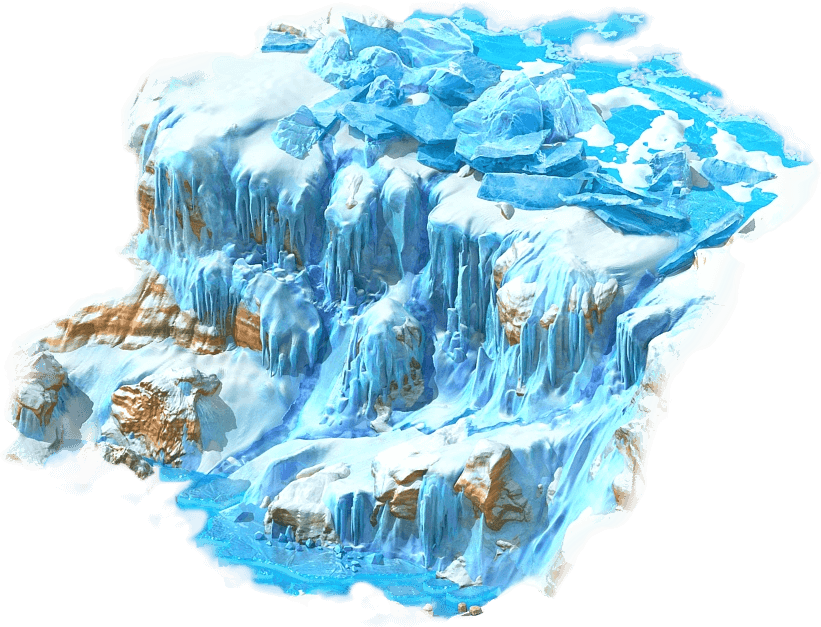 Waterfall Iceberg - waterfall png download - 821*627 - Free Transparent ...