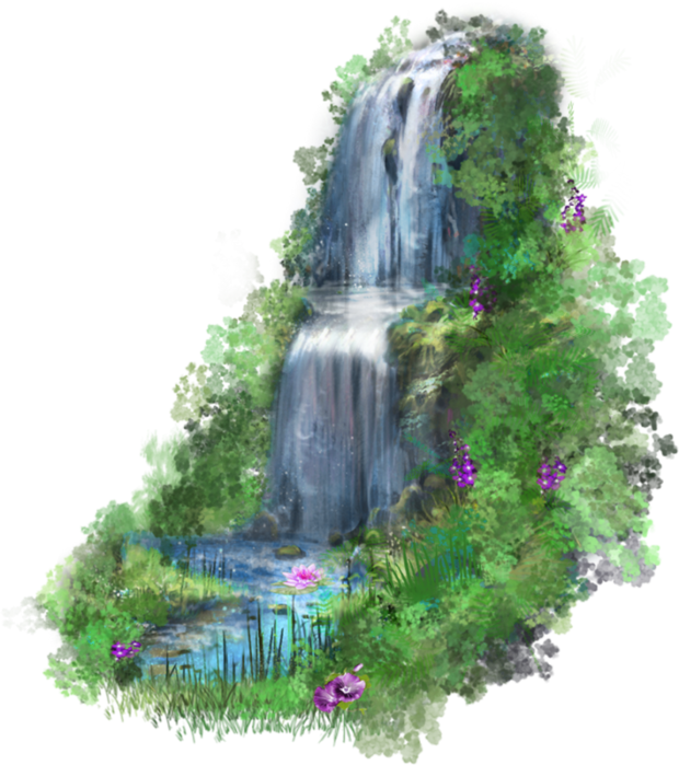 Waterfall Download Desktop Wallpaper - others png download - 620*699 ...