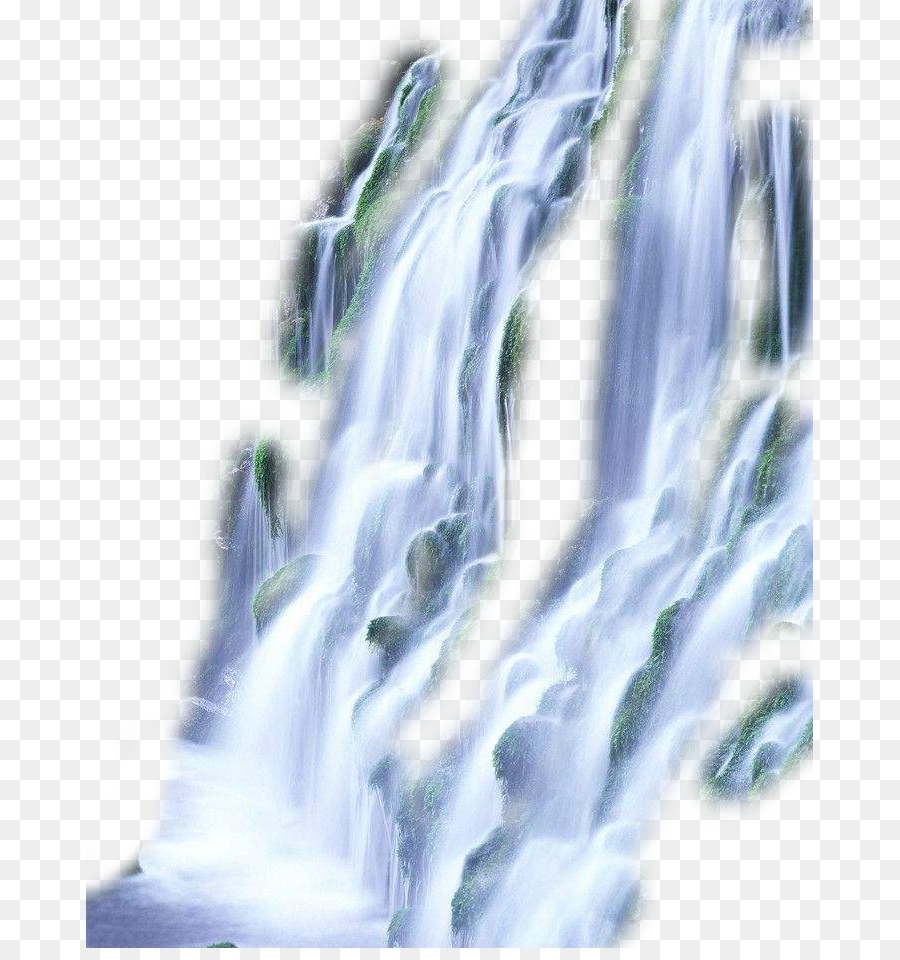 Stream Download Watercourse - Waterfall waterfall stream material png download - 727*948 - Free Transparent Stream png Download.