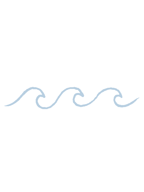 Sea waves blue set ocean water aqua design vector. Sea waves blue set. ocean  water wave hand drawn aqua design element. | CanStock