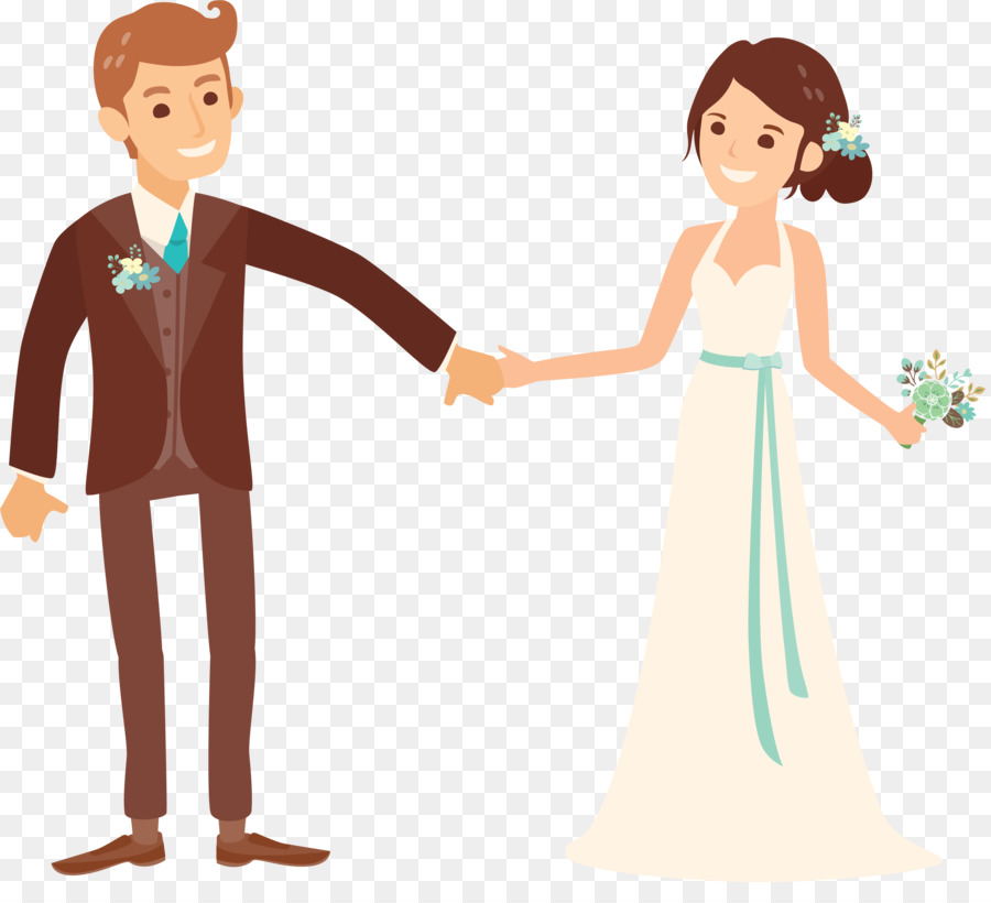 Wedding invitation Bridegroom - bride png download - 3179*2829 - Free Transparent  png Download.