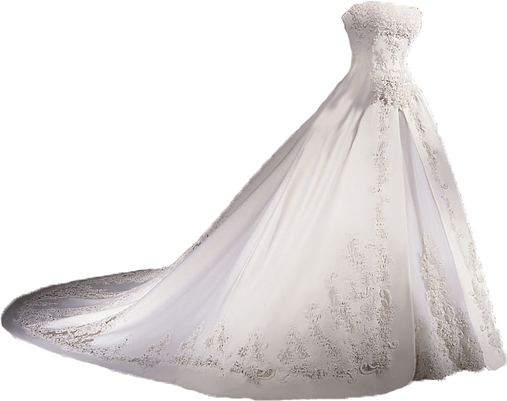 Top 63+ imagen wedding dress transparent background - Thpthoanghoatham ...