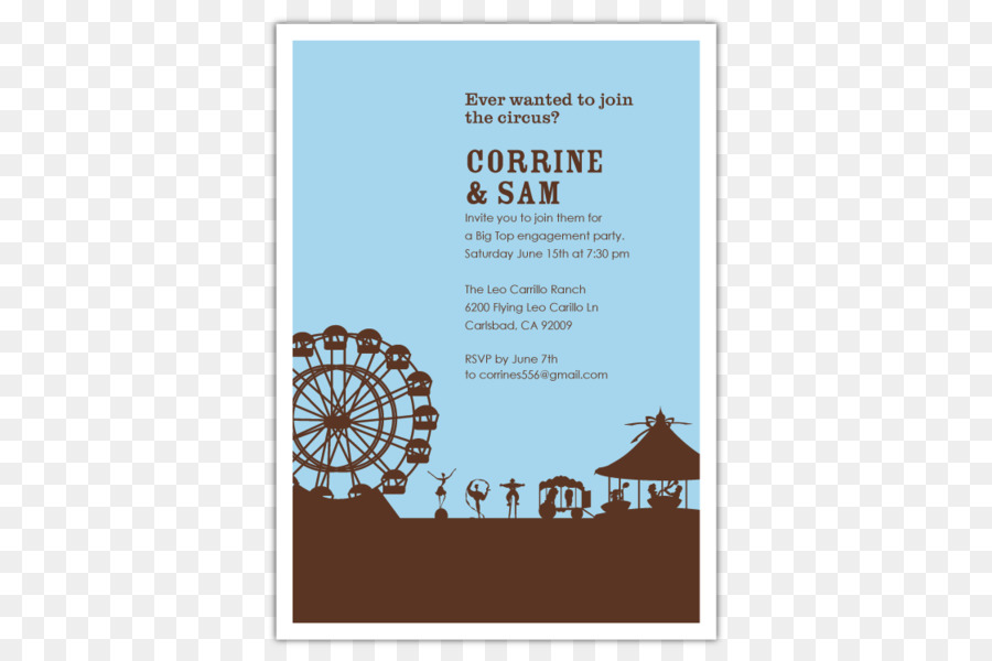 Silhouette Circus Skyline Wedding invitation Engagement party - Silhouette png download - 600*600 - Free Transparent Silhouette png Download.