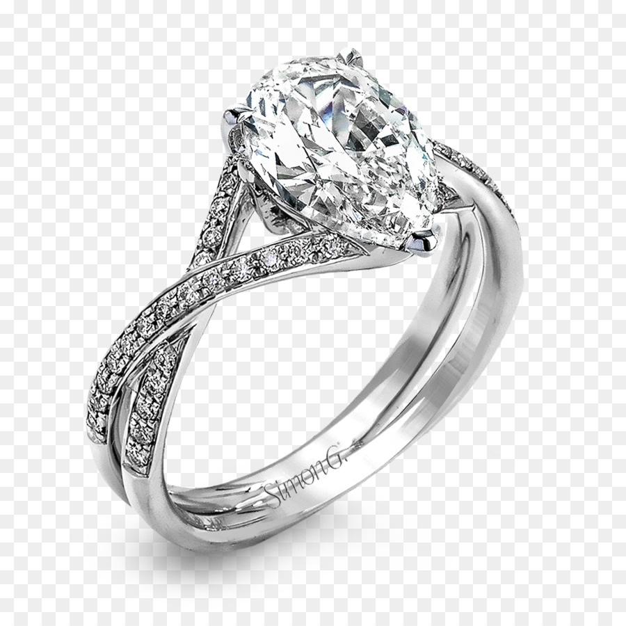 Gemological Institute of America Engagement ring Diamond Wedding ring - Solitaire, Wedding Rings Png png download - 1000*1000 - Free Transparent Gemological Institute Of America png Download.