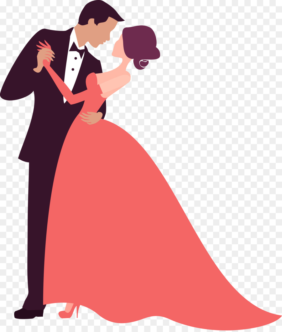 Wedding invitation Bridegroom Silhouette - Vector wedding png download - 4793*5619 - Free Transparent Wedding Invitation png Download.