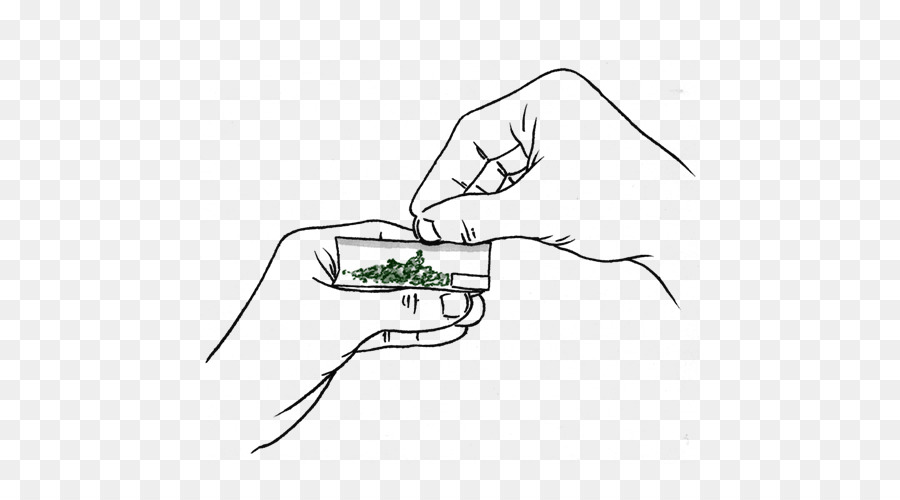 Drawing Joint Paper Line art - Joint weed png download - 500*500 - Free Transparent Drawing png Download.