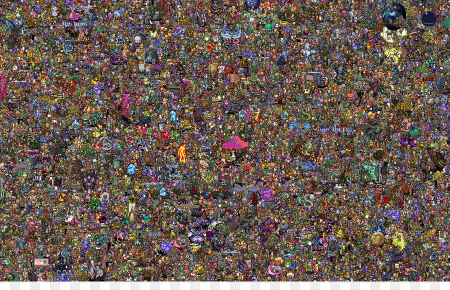 Where's Waldo Transparent