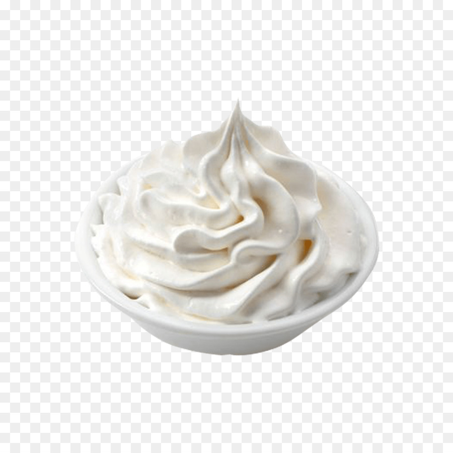 Ice cream Milk Sorbet Dairy Products - whip cream png download - 1024*1024 - Free Transparent Cream png Download.