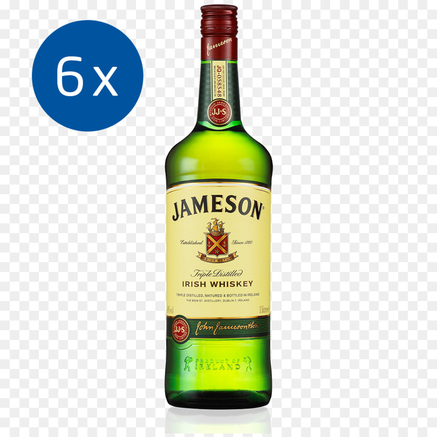Jameson Irish Whiskey Distilled beverage Scotch whisky - whiskey png download - 1000*1000 - Free Transparent Whiskey png Download.