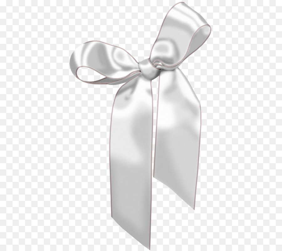 Ribbon Silver Gift Shoelace knot - Silver Bow png download - 461*800 - Free Transparent Ribbon png Download.